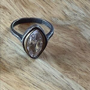 Elegant Silver and Gold Women's Ring